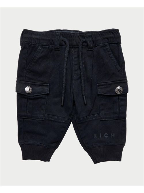 John Richmond kids pants with elastic waistband JOHN RICHMOND | RIA25042PABLACK